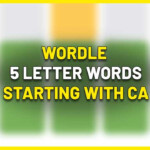 5 Letter Word That Starts With Cao