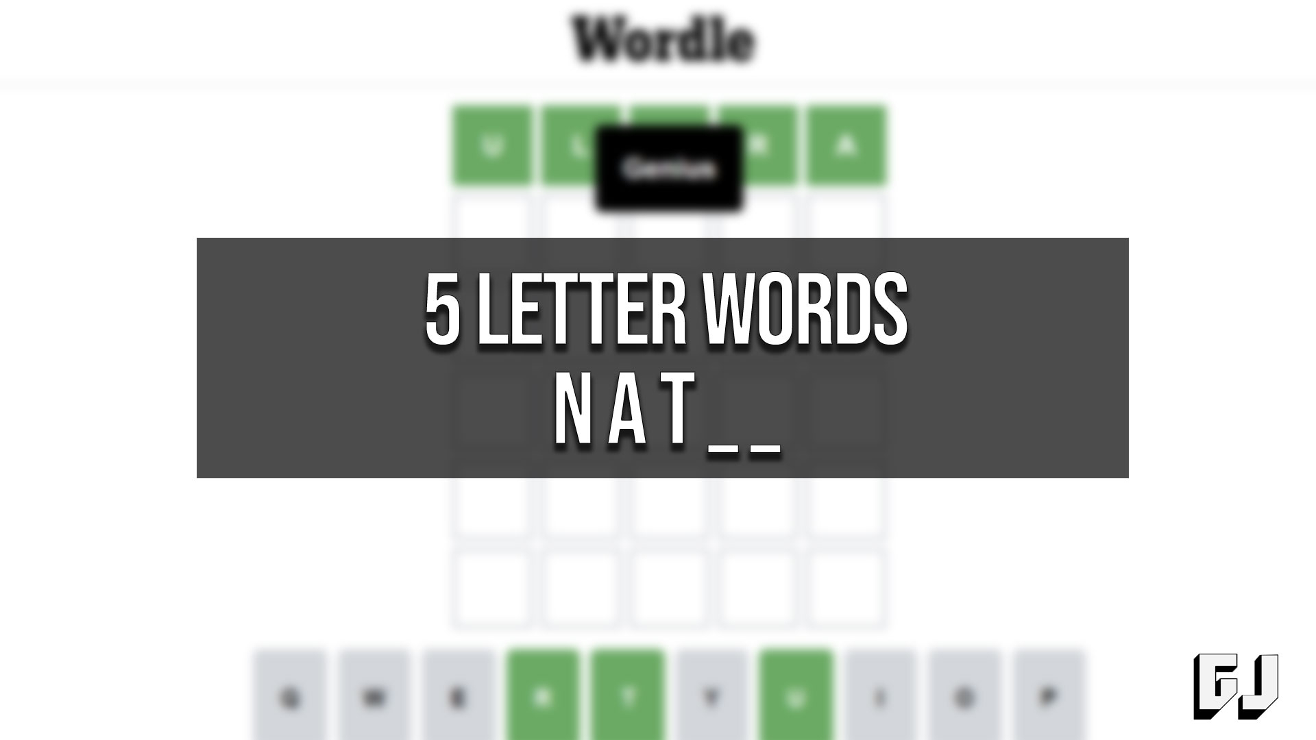 5 Letter Words Start With Nat